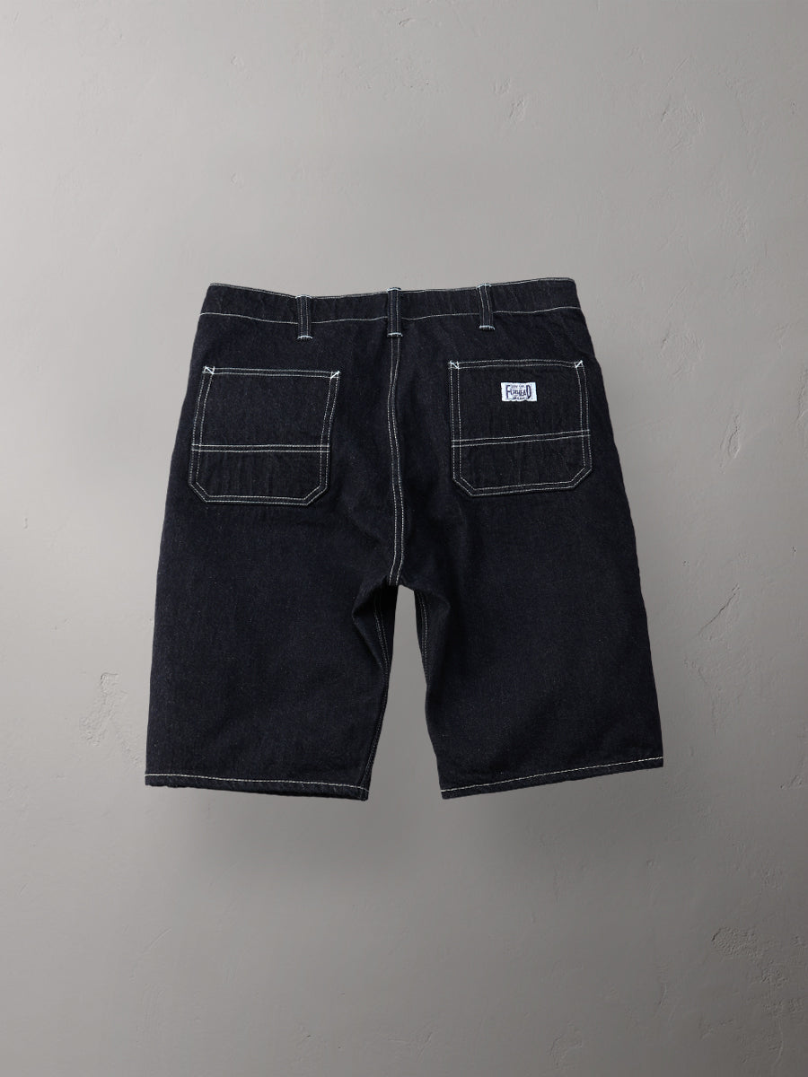 FN-S-DP003 HALF PANTS - 12oz DENIM - INDIGO
