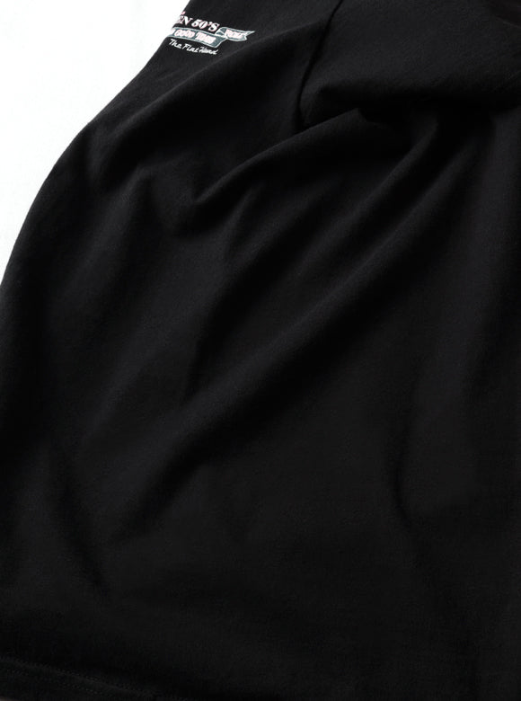 FN-THC-063 T-SHIRT - GOLDEN 50’S - BLACK