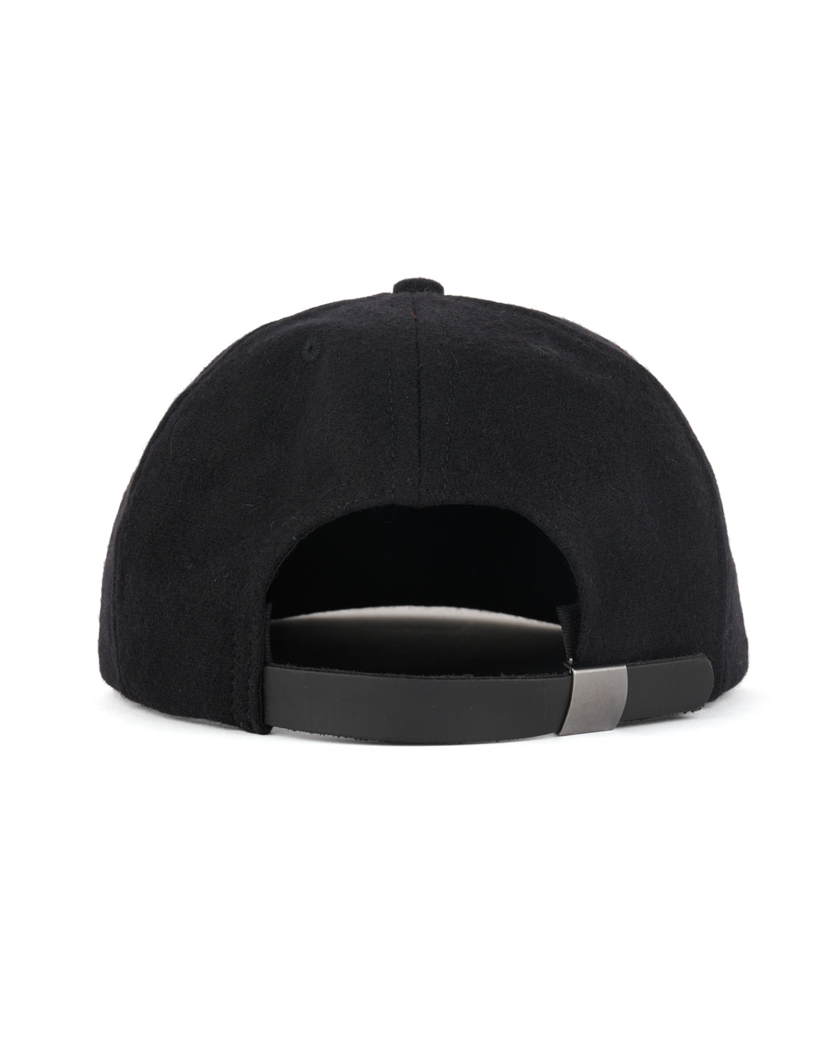 Flannel Logohead 6 Panel Hat - Black
