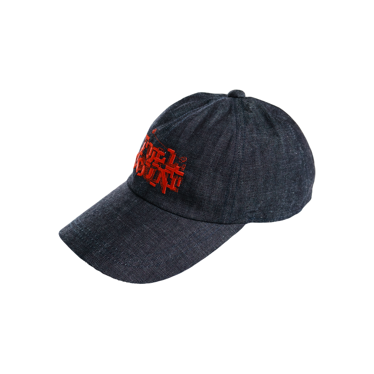 6264 Bootleg Logo Denim Cap - INDIGO BLUE