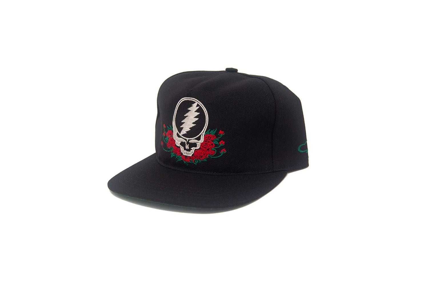 Ampal x Grateful Dead STEAL YOUR ROSES Snapback - BLACK