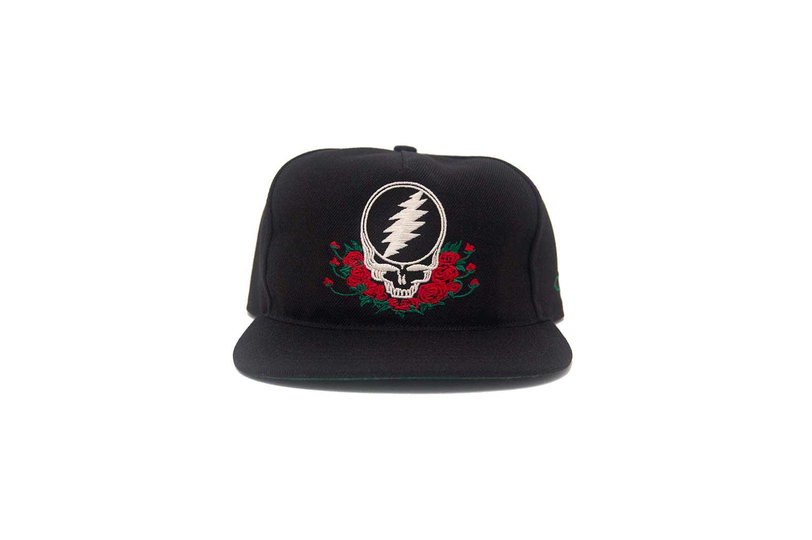 Ampal x Grateful Dead STEAL YOUR ROSES Snapback - BLACK