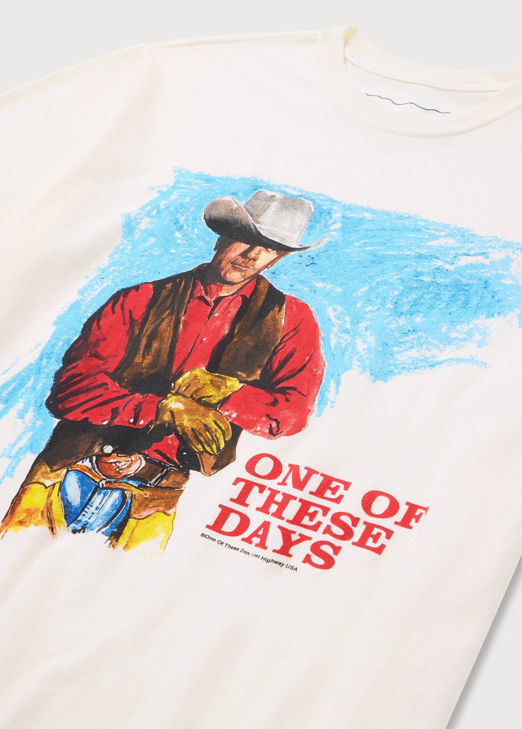 HEAVEN CAN WAIT TEE S/S - BONE