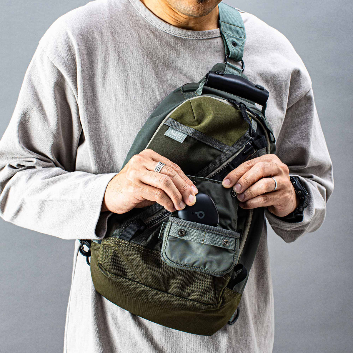 HGL-0188 ReLoad Sling Bag - SAGE GREEN