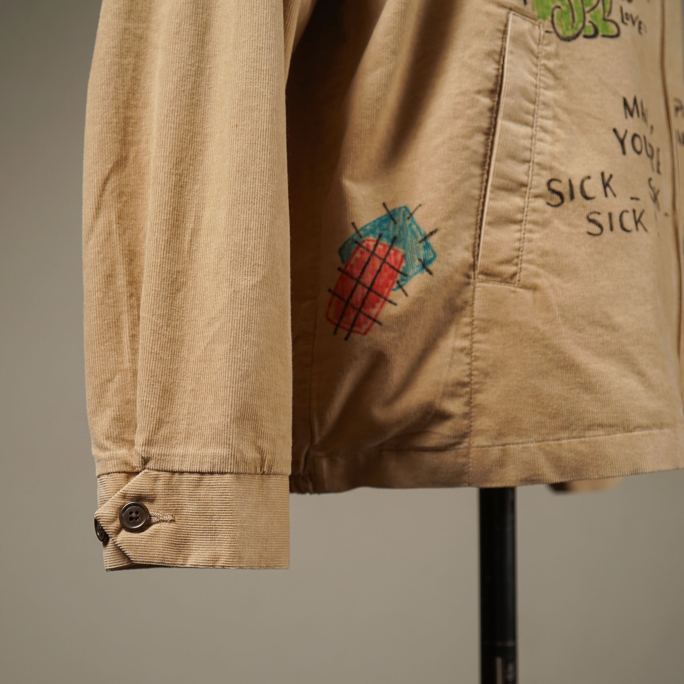 PSYCHO WEIRDO - JACKET - BEIGE