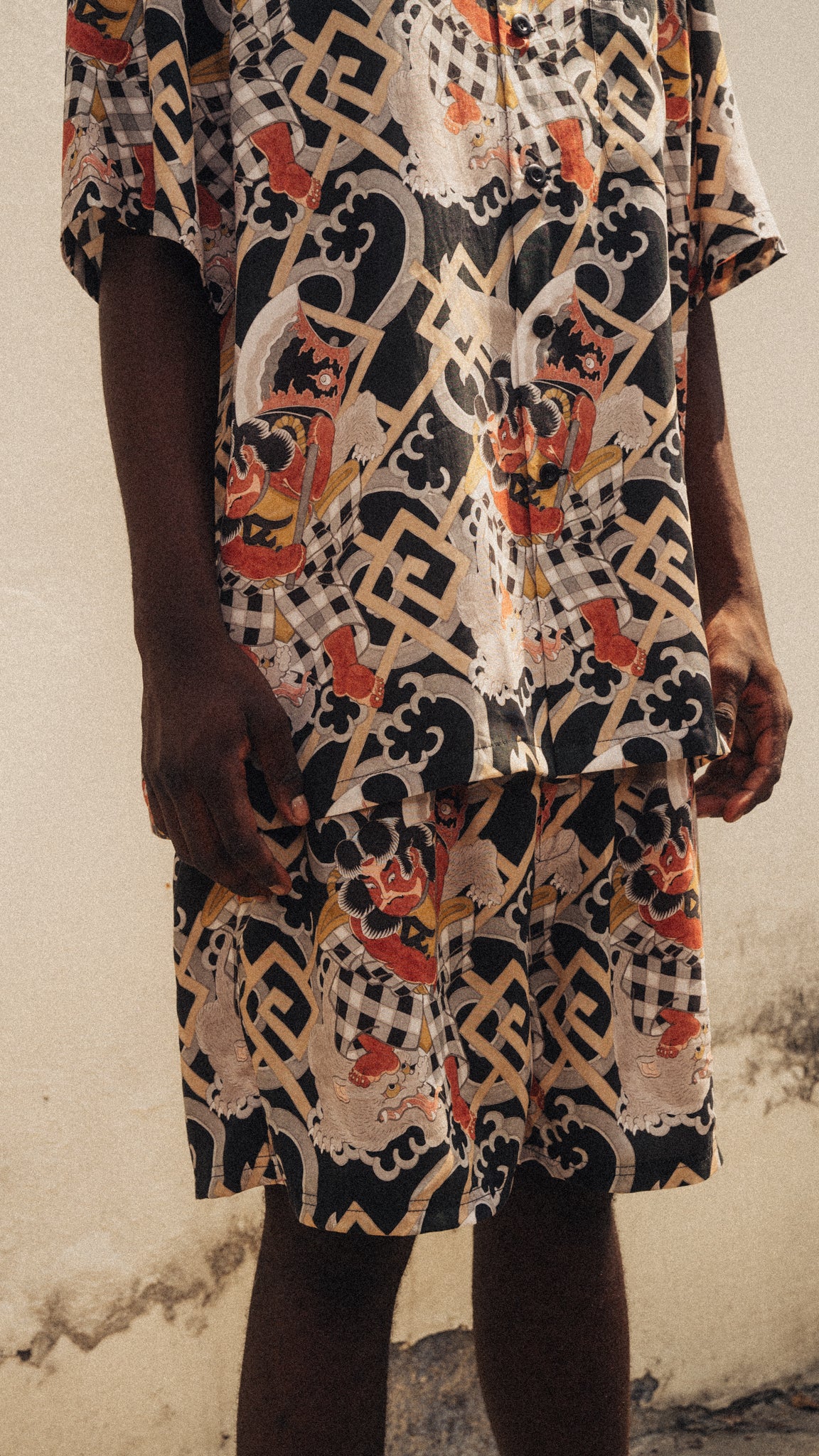 YOSHIO HONJO SHORTS - MULTI