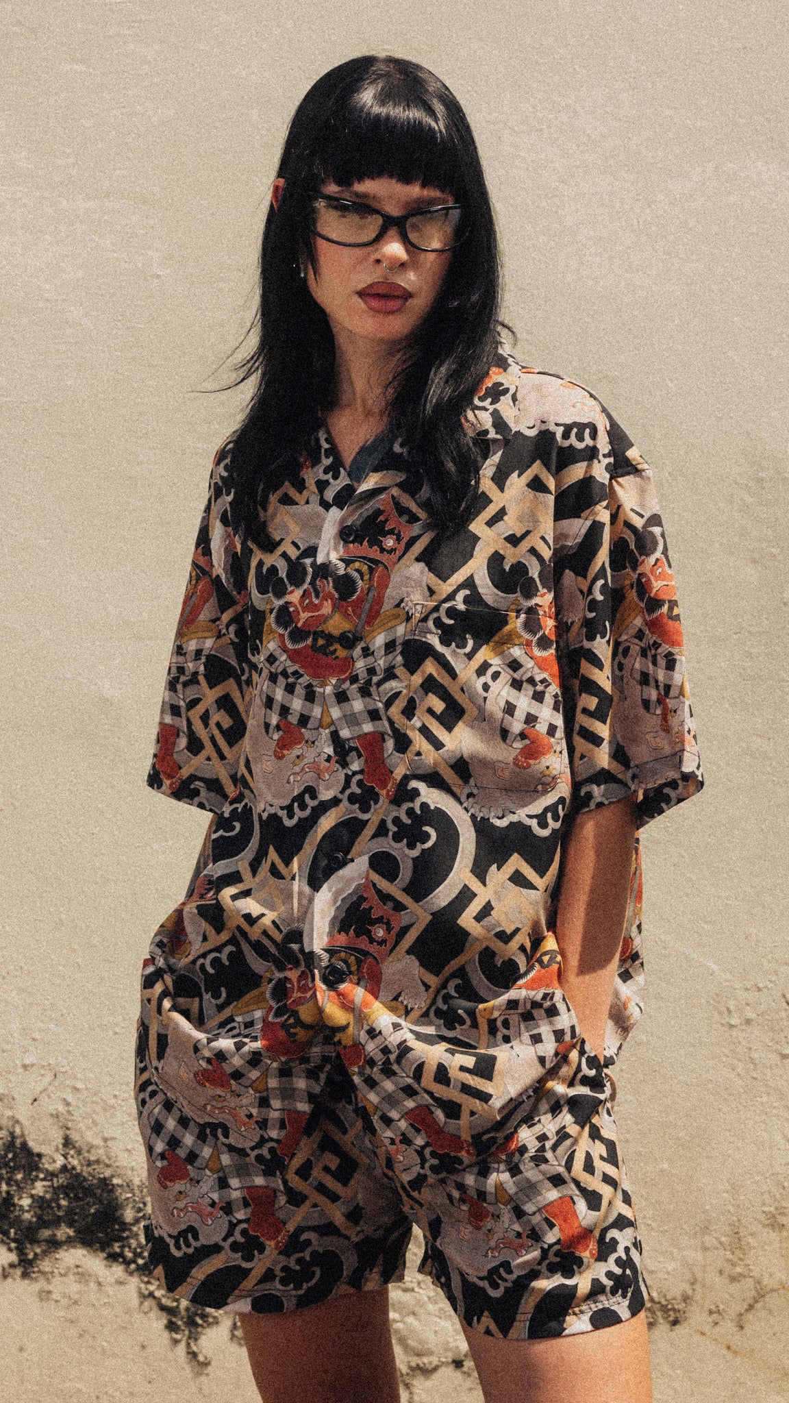 YOSHIO HONJO SHIRT - MULTI
