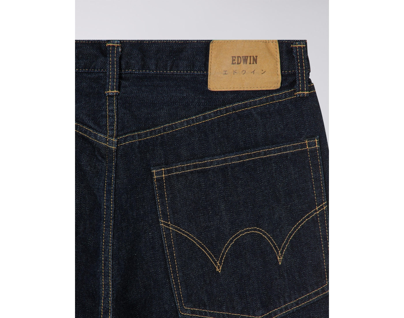 EEU05-200 WIDE PANT - BLUE RINSED
