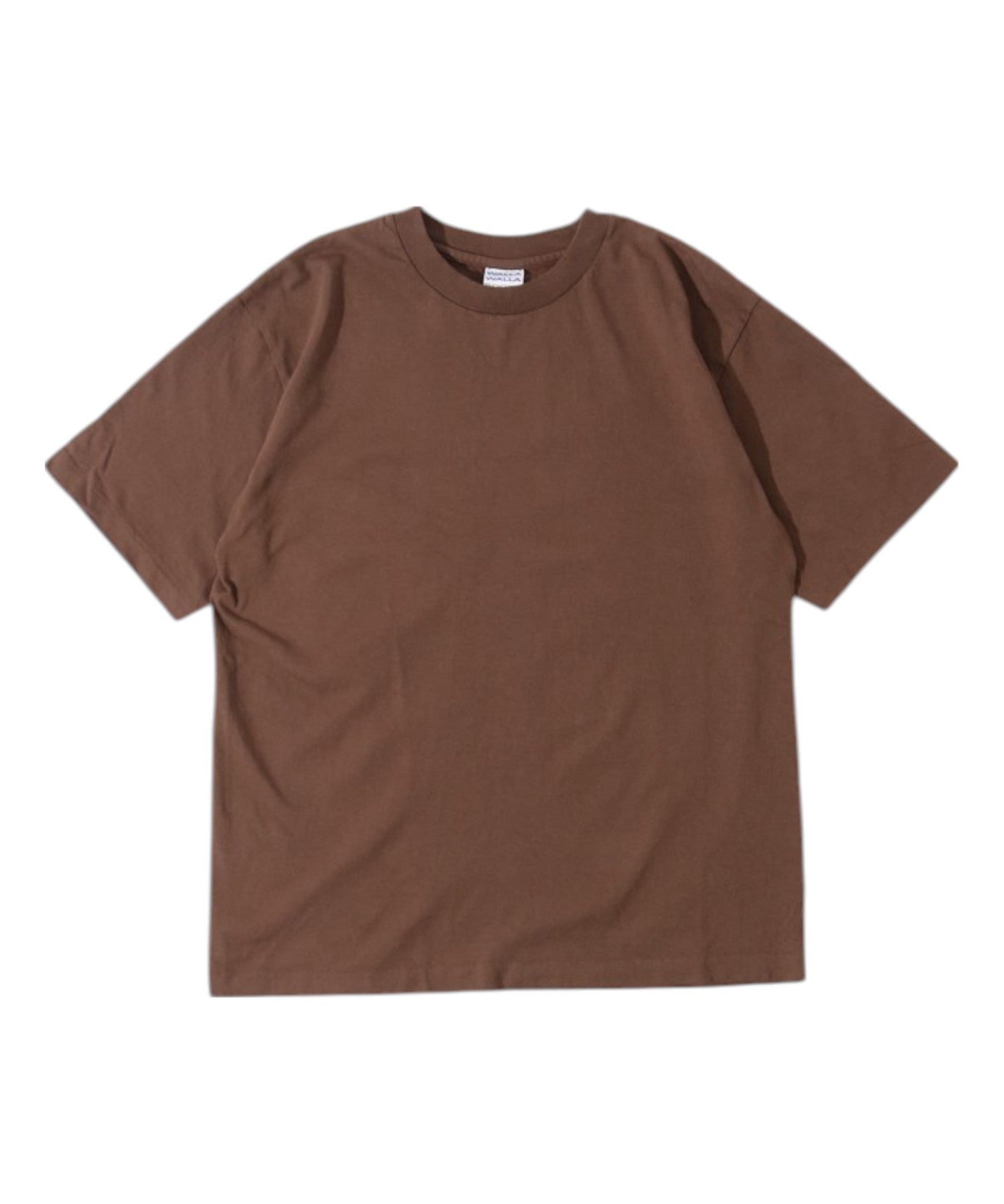 9oz TUBE TEE S/S - DARK BROWN