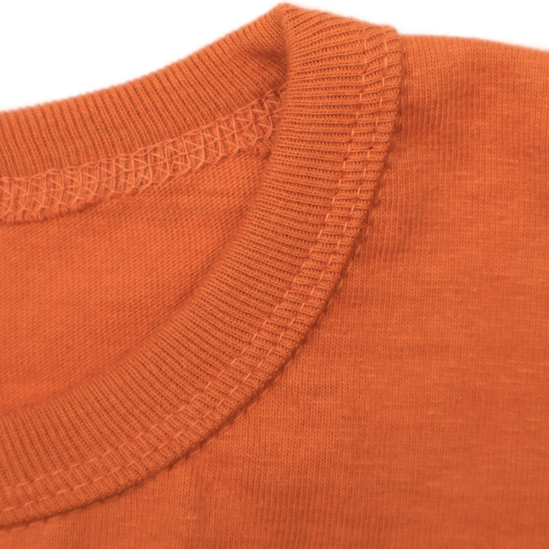 272 CREW NECK T - 63 FOOTBALL - BRICK