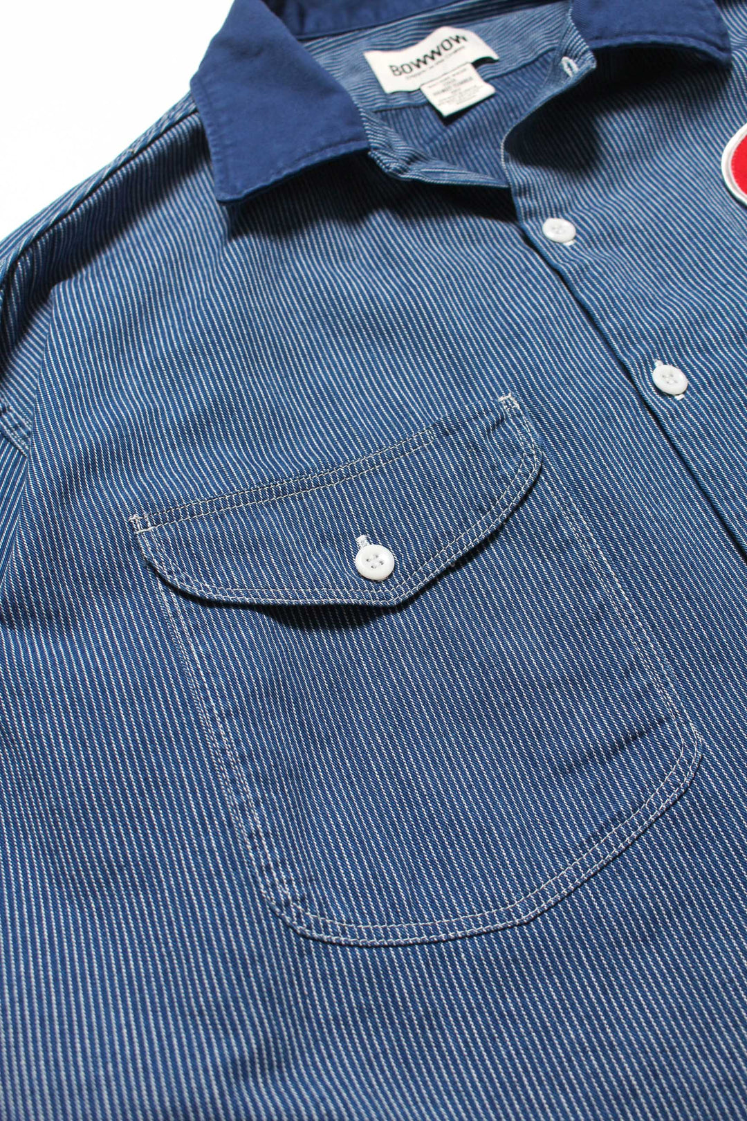 FER GRITGEAR SHIRT AGED - INDIGO STRIPE