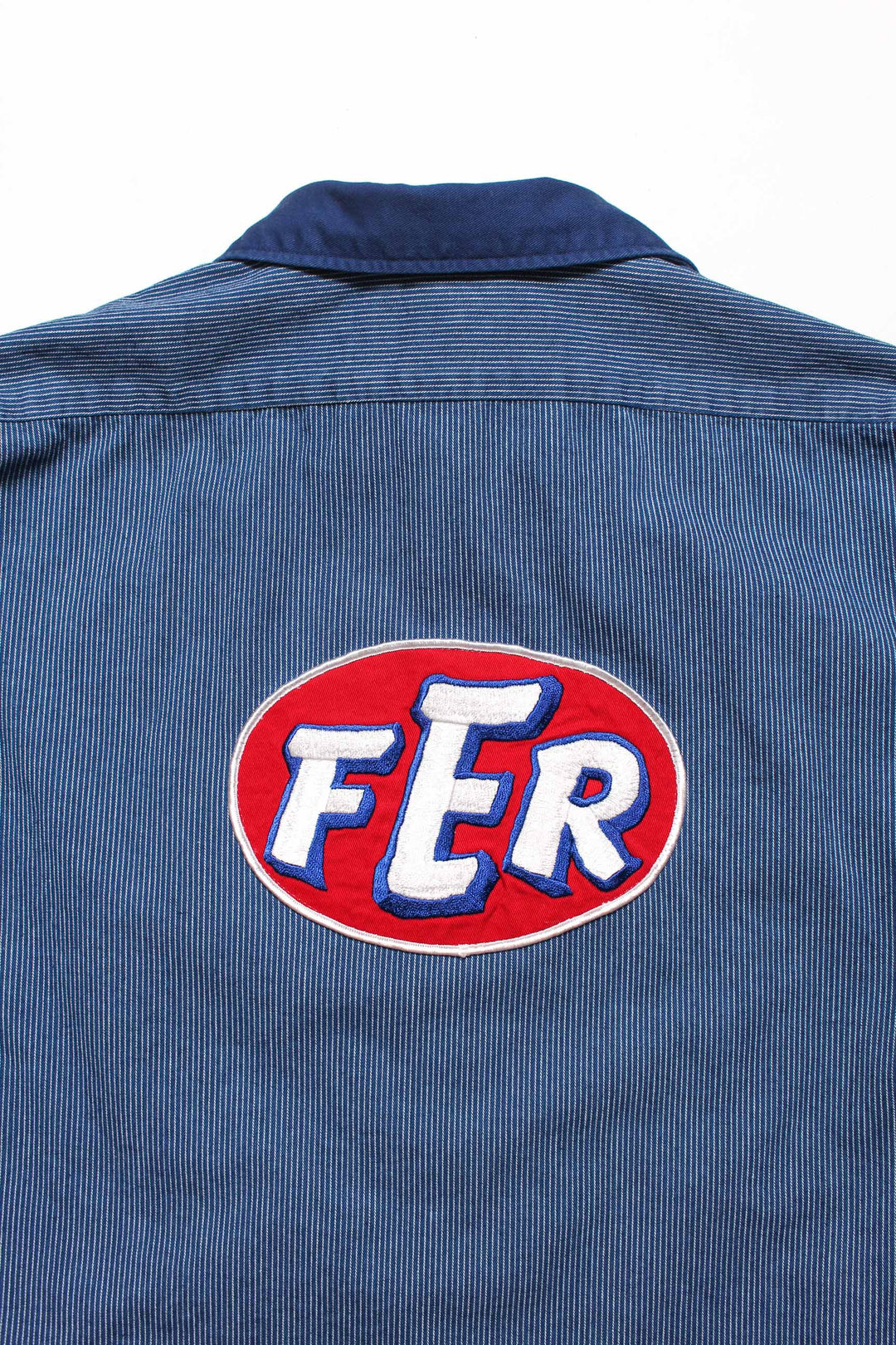 FER GRITGEAR SHIRT AGED - INDIGO STRIPE