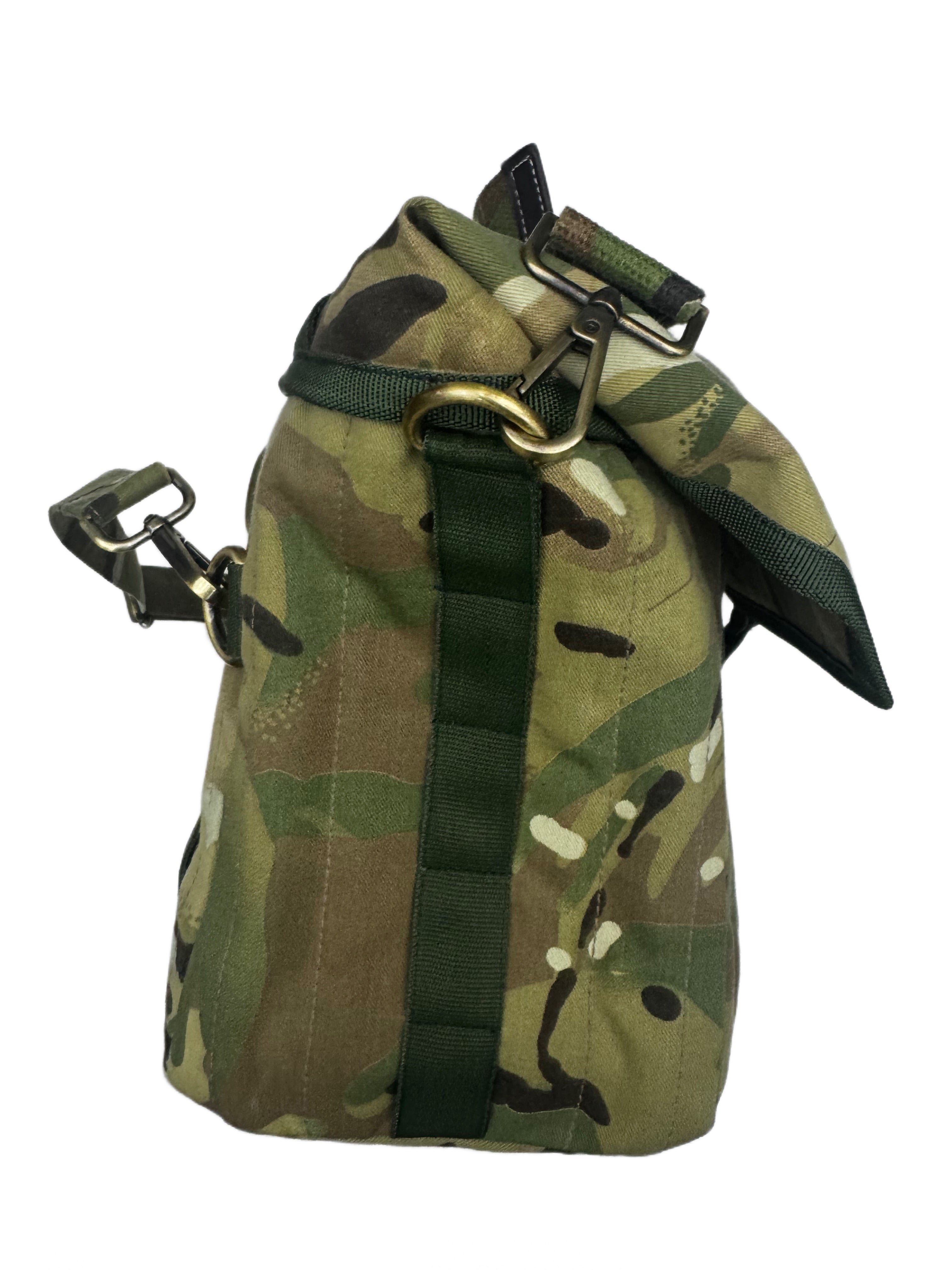 AK/PR/LOT3/ACC/036 The Tactical Camo Camera Bag - GREEN CAMO