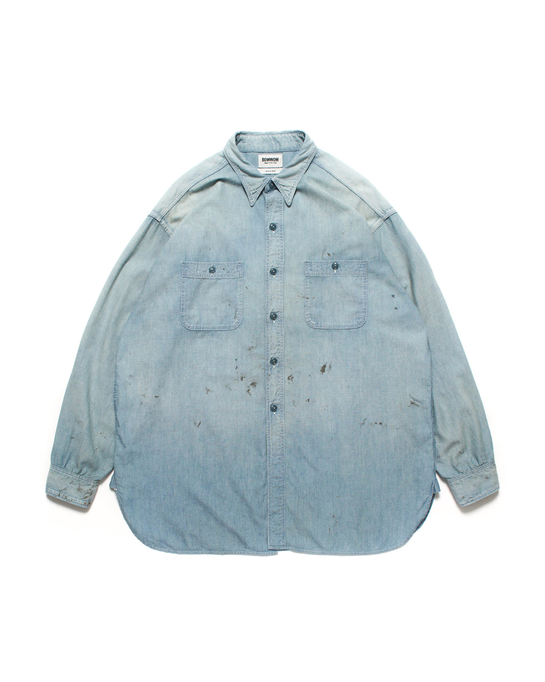 SKETCH ZOMBOO USN CHAMBRAY SHIRT AGED - INDIGO
