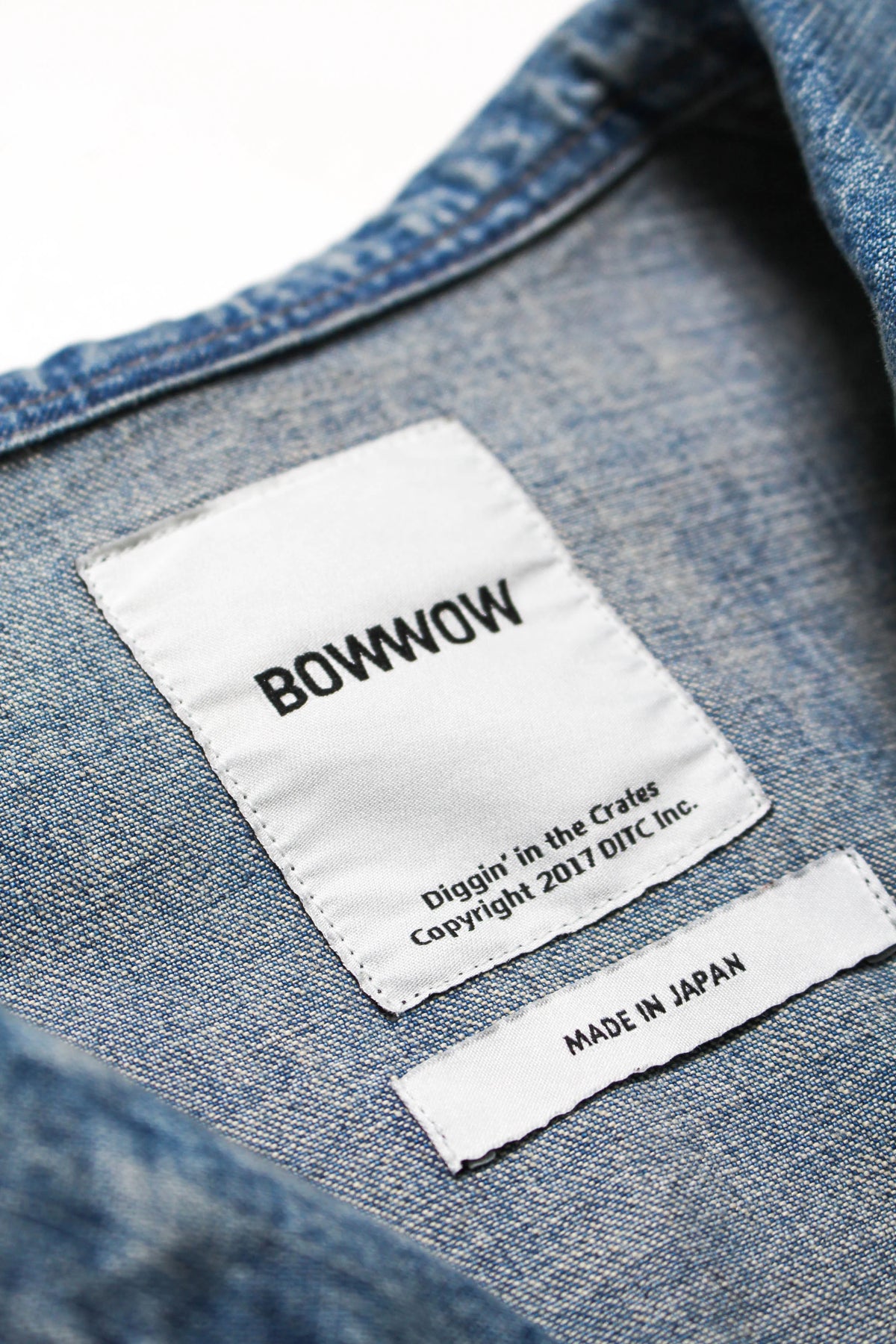 USN M43 DUNGAREE JUMPER, SHAWL COLLAR - INDIGO AGING