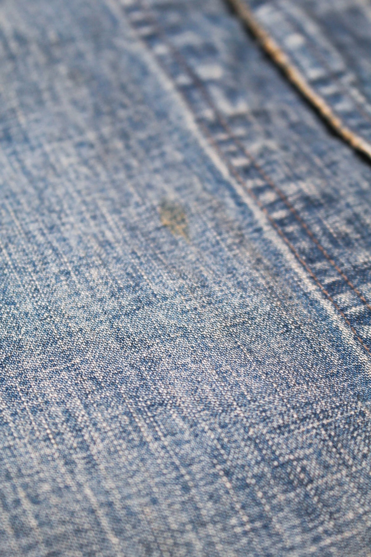 USN M43 DUNGAREE JUMPER, SHAWL COLLAR - INDIGO AGING