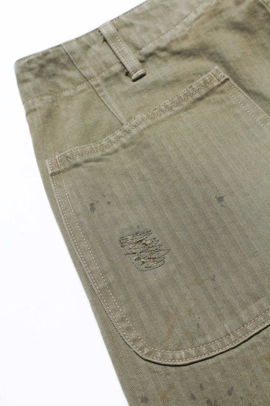 P47 HBT TROUSERS - OLIVE GREEN