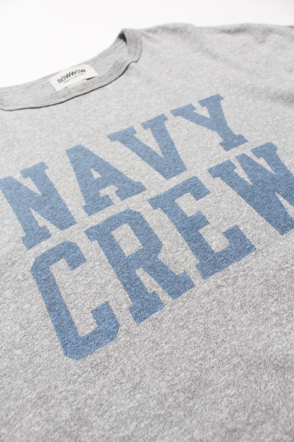 88/12 LS TEE - NAVY CREW - 88/12 M.GRAY