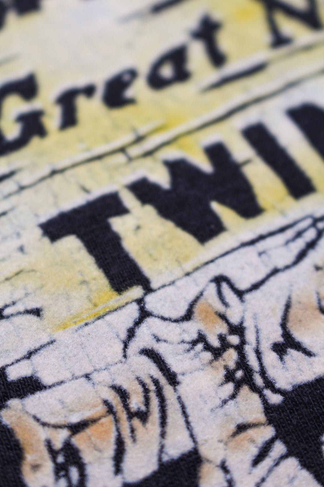 SALISH LODGE TEE AGED - 88/12 BLACK