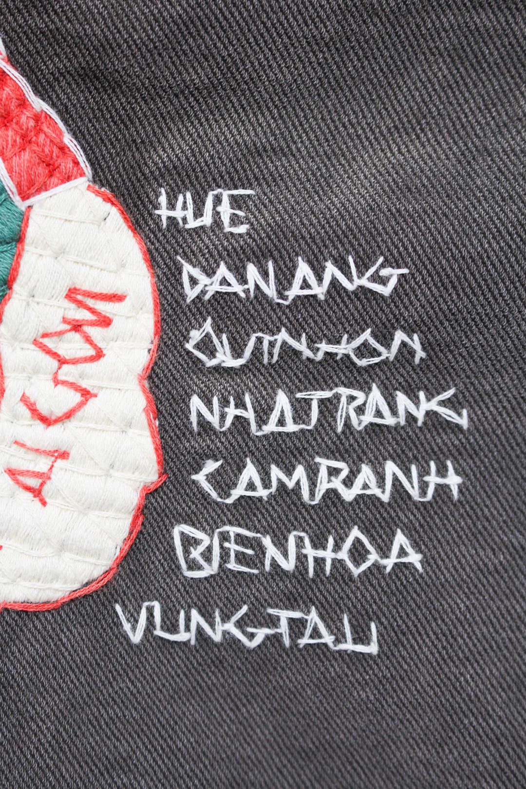 VIETNAM JACKET AGED - BLACK