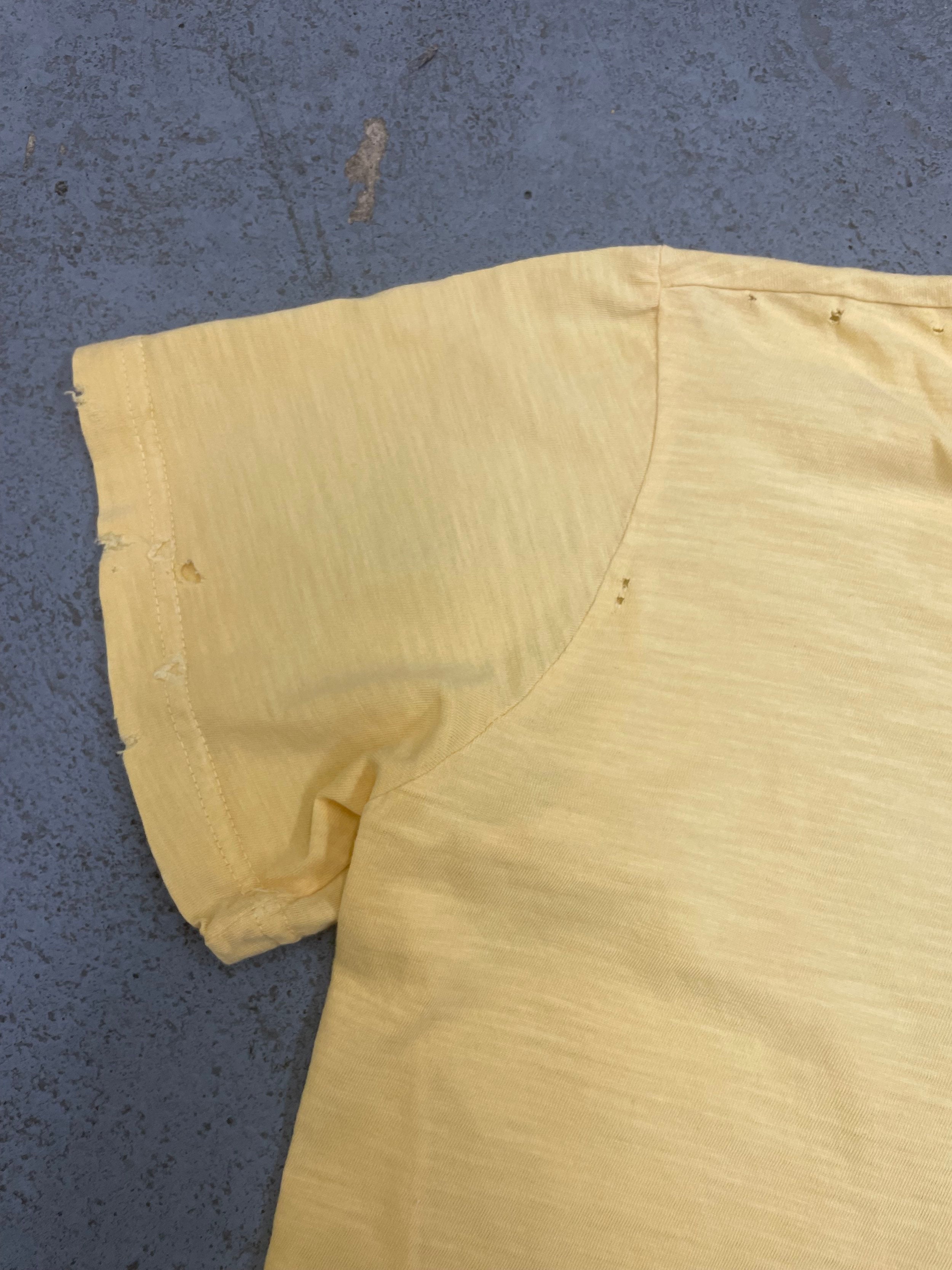 EVERYDAY SLUB TEE S/S - VINTAGE YELLOW
