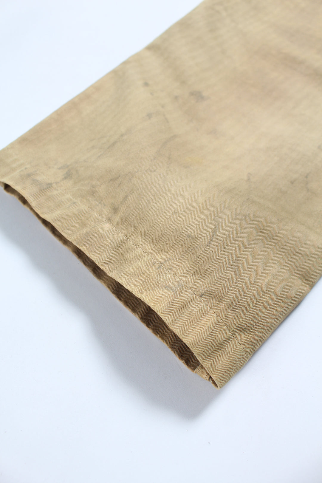 USMC P-41 HBT TROUSERS AGED - OLIVE YELLOW