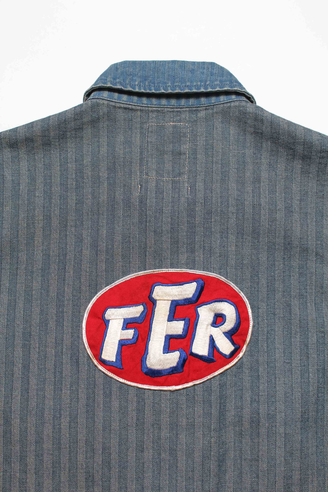 FER GRITGEAR JACKET AGED - INDIGO HERRINGBONE