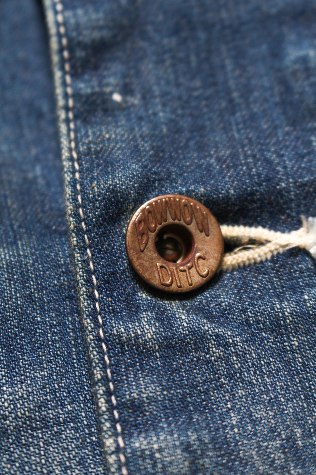 HERITAGE DENIM CHORE COAT AGED - INDIGO