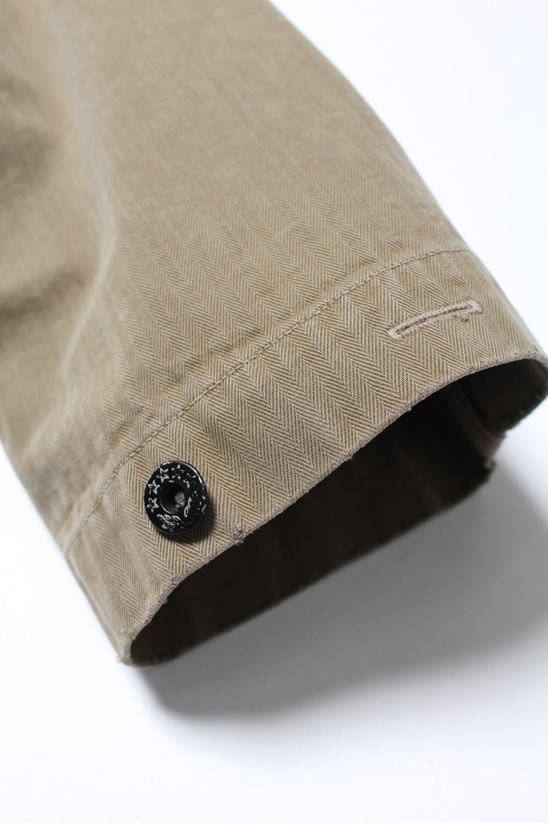 USMC M44 HBT TWO-TONE JACKET AGED - AGED OD TWO-TONE