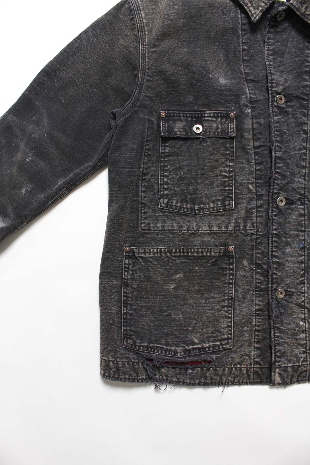 DUCK COVERALL BLANKET LINER AGED - AGED BLACK