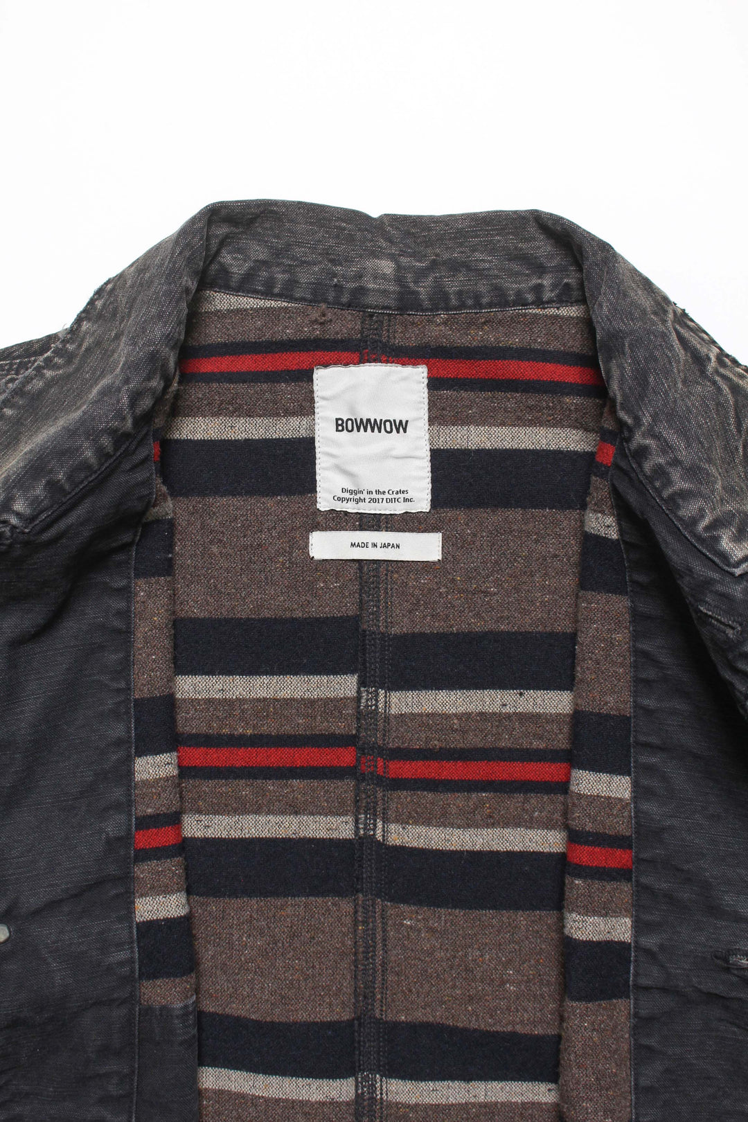 DUCK COVERALL BLANKET LINER AGED - AGED BLACK