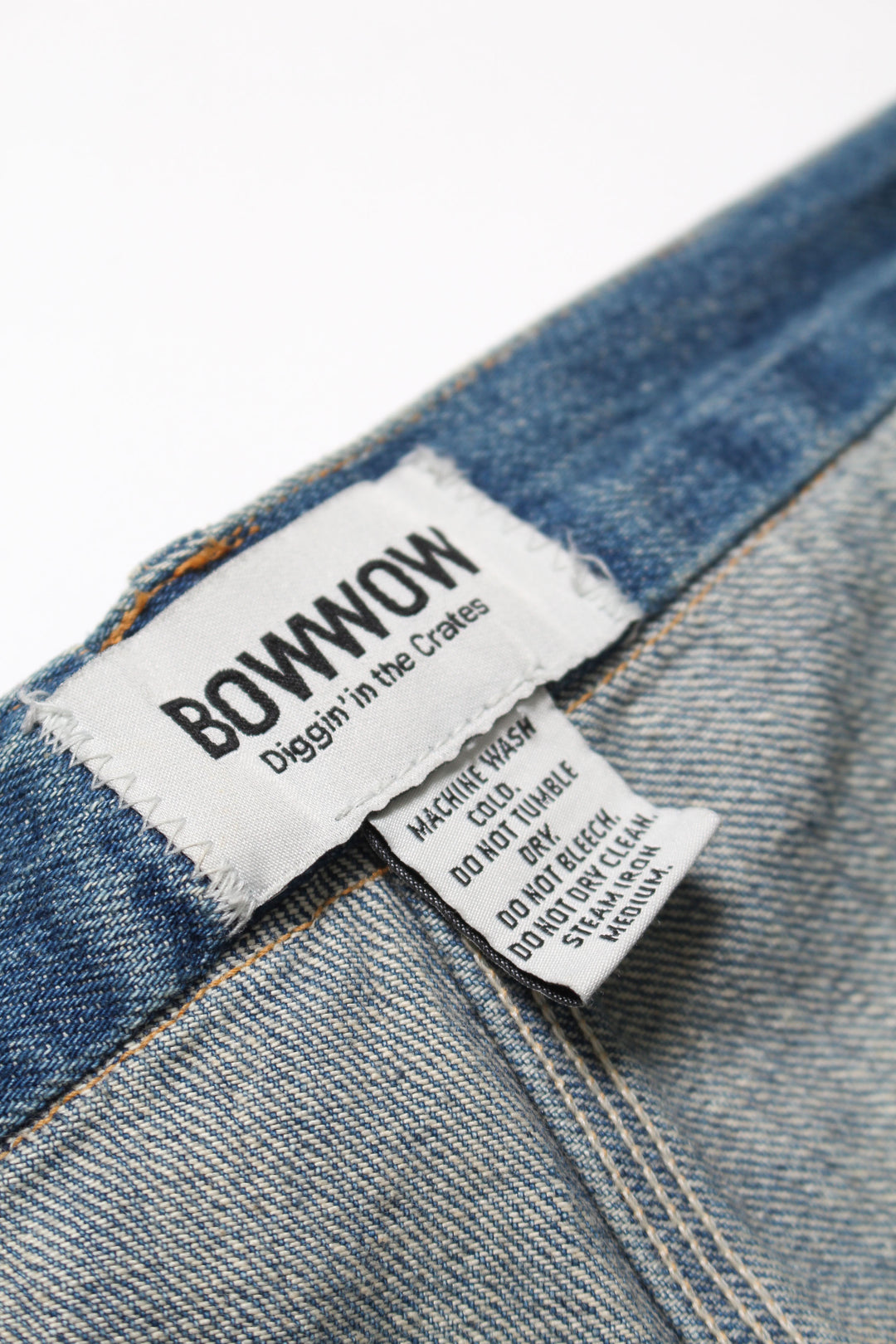 MINER'S REPAIRED DENIM WORK PANTS - AGED INDIGO