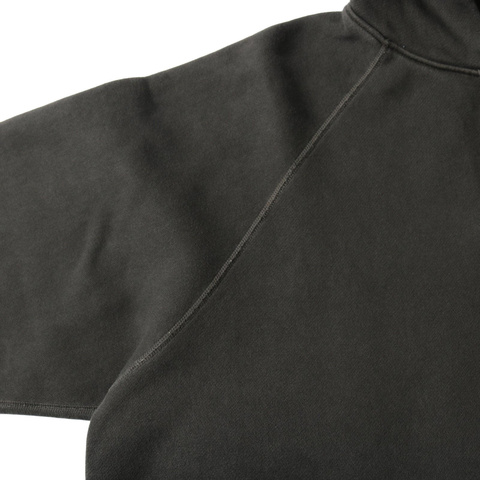 BR-3042PG "STANDARD" 30/7 COZUN PLANE HOODIE PIGMENT DYE - BLACK