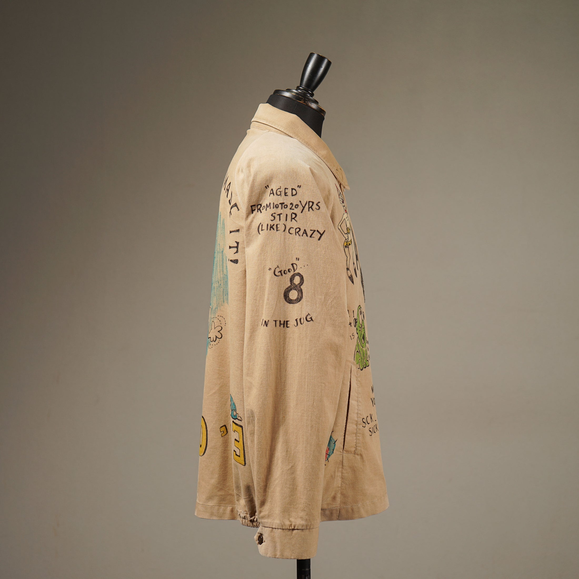 PSYCHO WEIRDO - JACKET - BEIGE