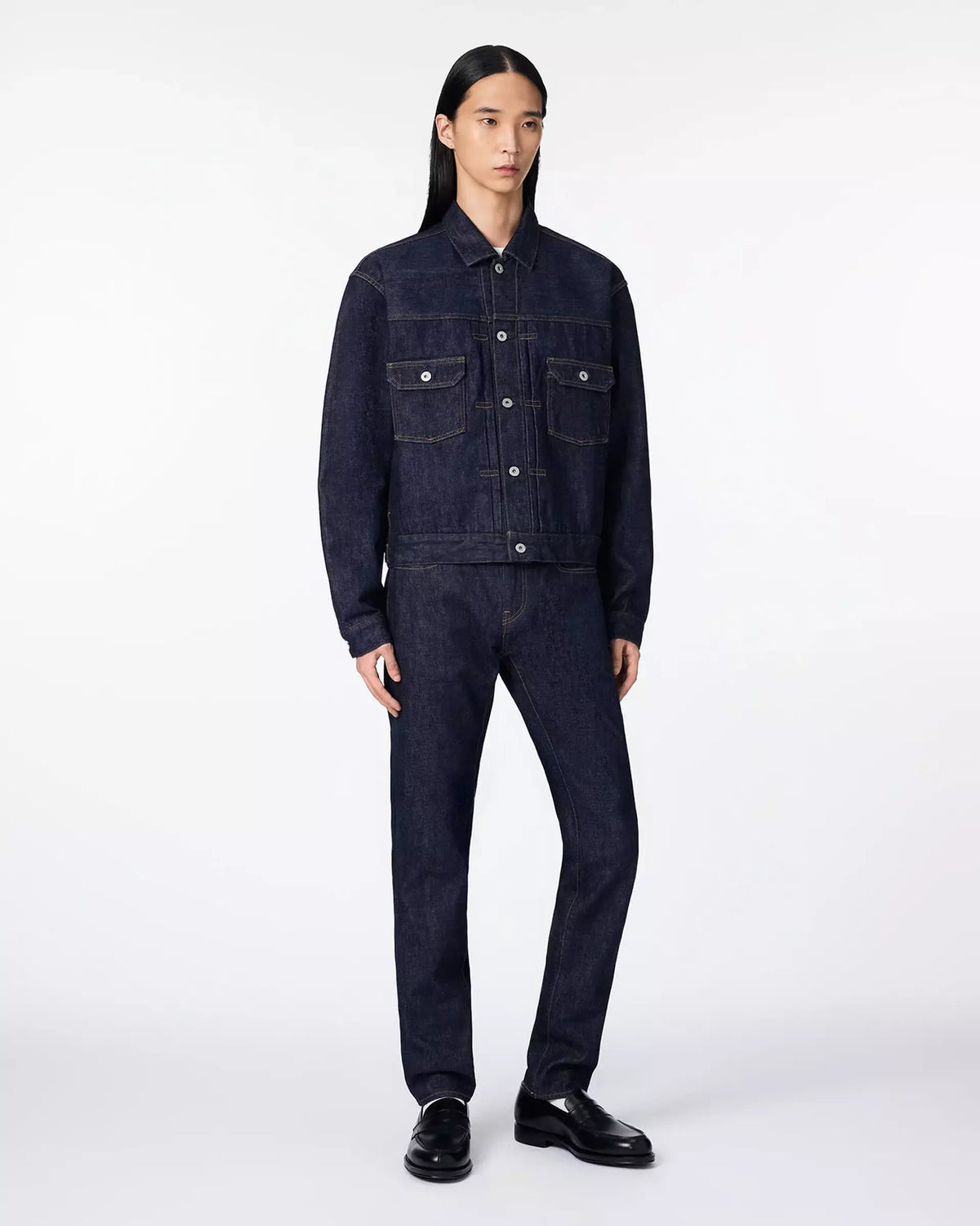 JMGJ1201 Selvedge Type 2 Denim Jacket 14oz - INDIGO