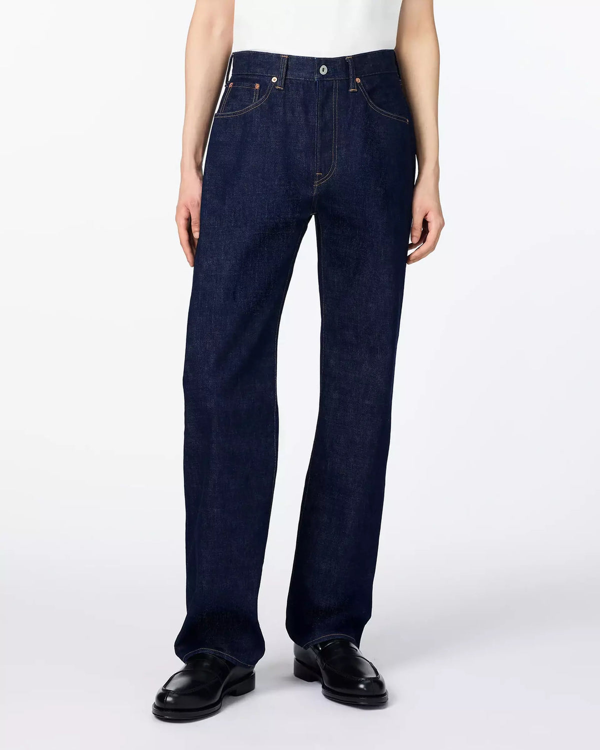 JMJE1302 Selvedge Wide Jeans 16oz - INDIGO