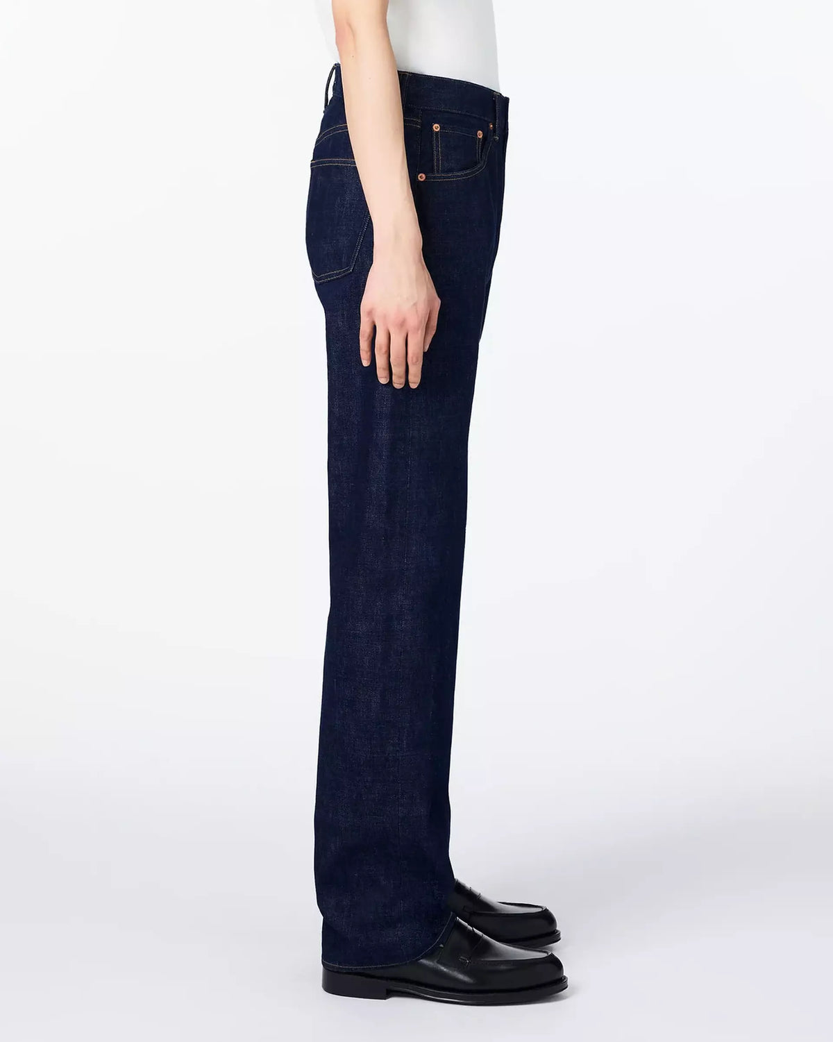 JMJE1302 Selvedge Wide Jeans 16oz - INDIGO