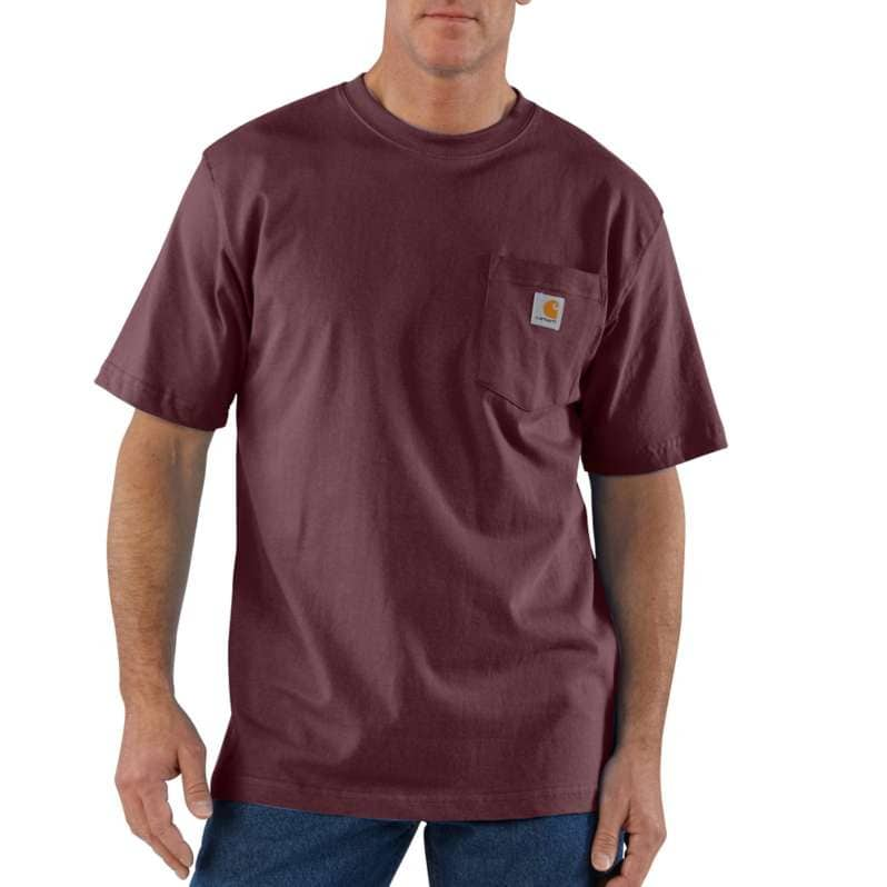 LOOSE FIT HEAVYWEIGHT SHORT-SLEEVE POCKET TEE S/S - PORT