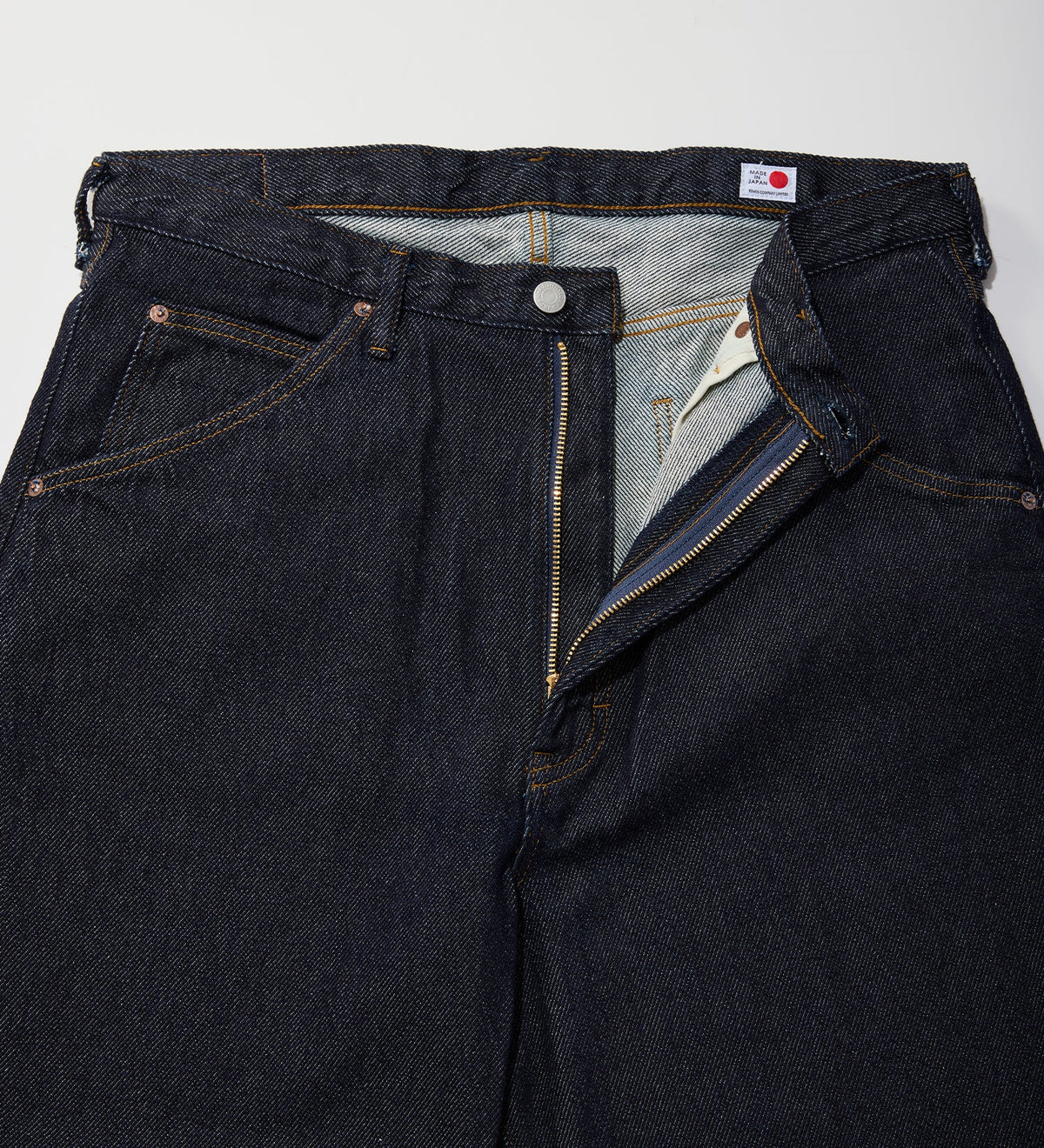 KSB07-200 5/1 DENIM WIDE PANTS - INDIGO