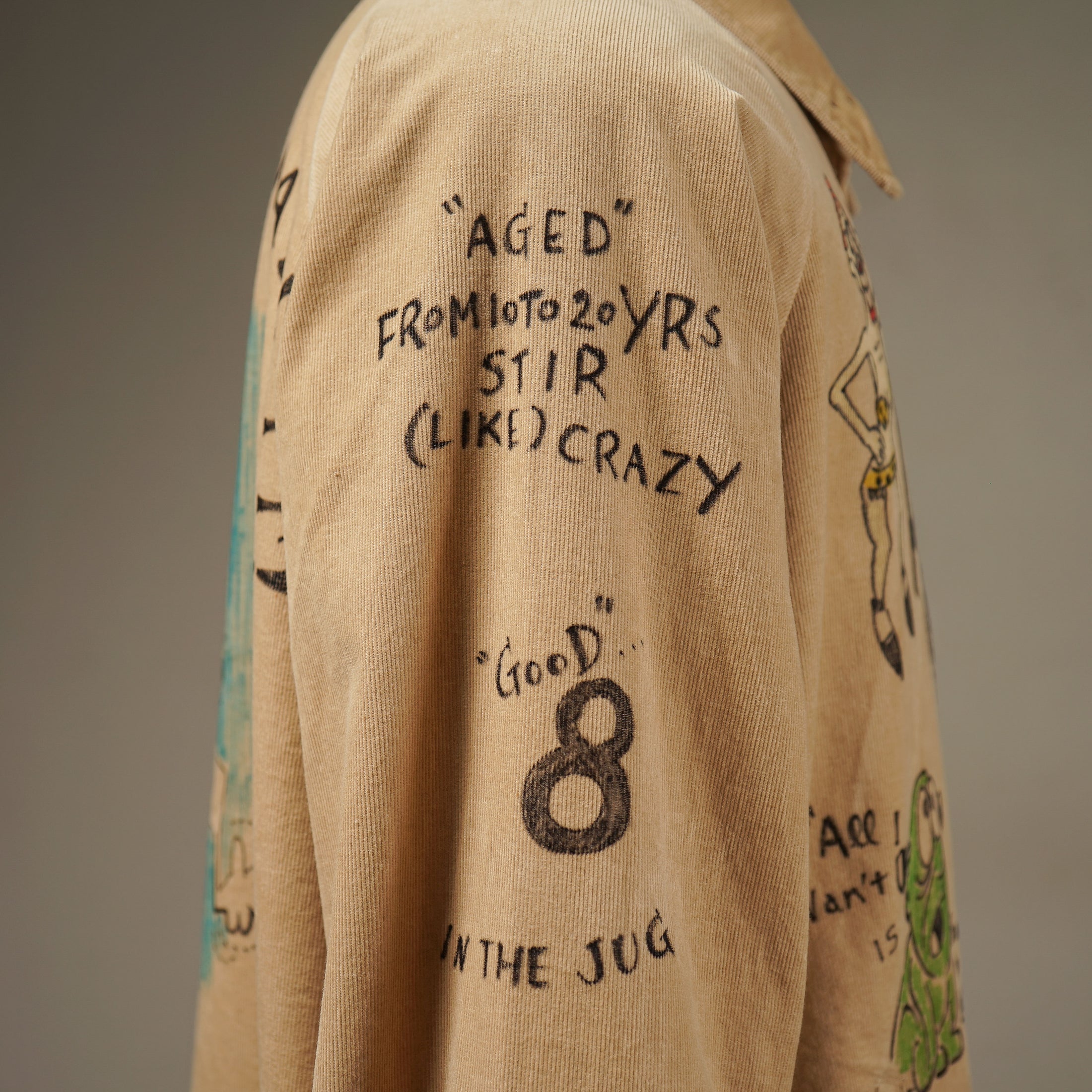 PSYCHO WEIRDO - JACKET - BEIGE