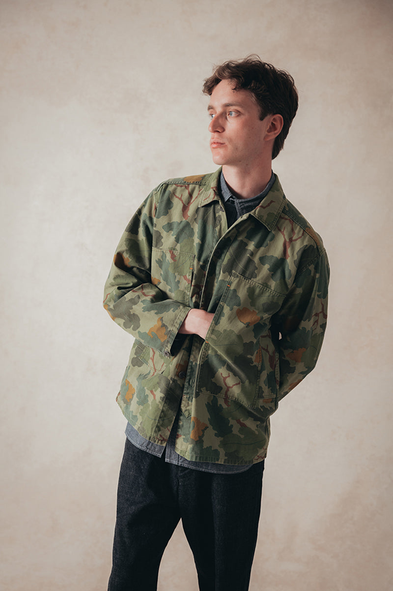 JK02-3 UTILITY OVERSHIRT - GREEN