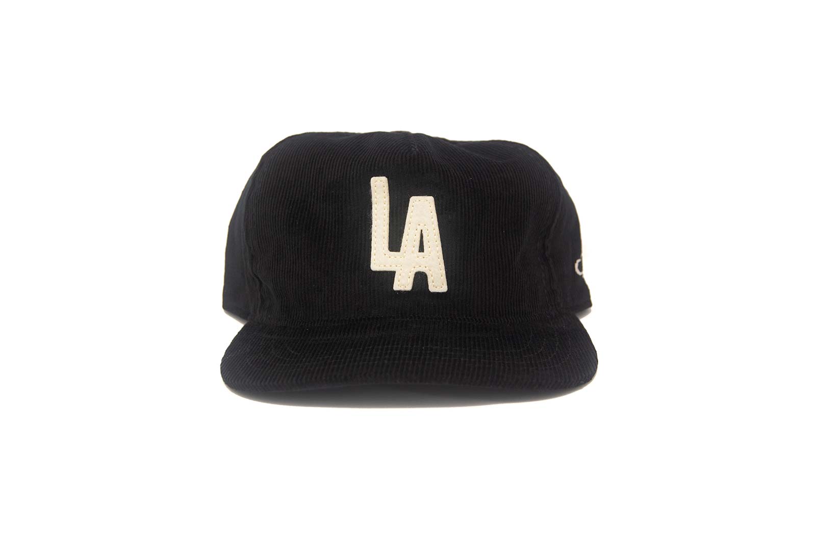 LA CITY SERIES Corduroy Snapback - BLACK