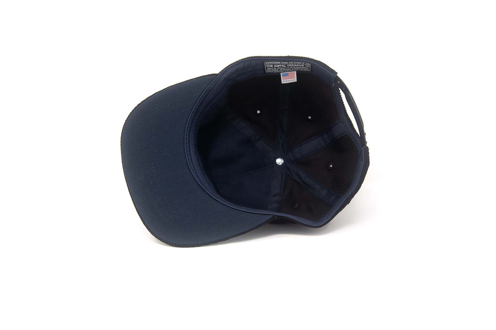 LA CITY SERIES Corduroy Snapback - BLACK