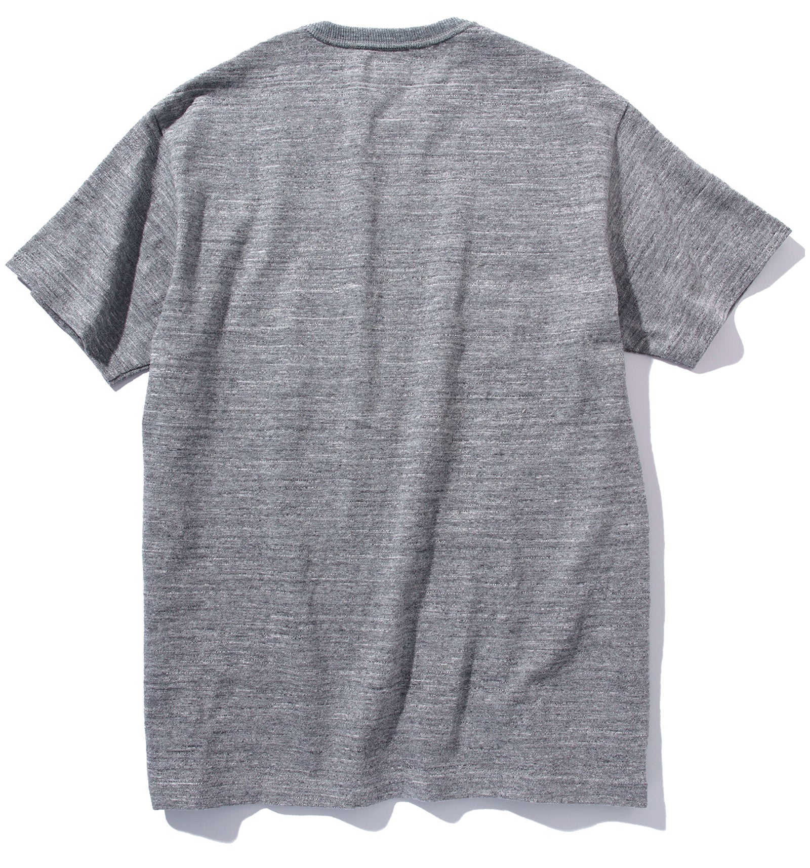 ATHLETIC T-SHIRT / LOOP-WHEEL - GREY