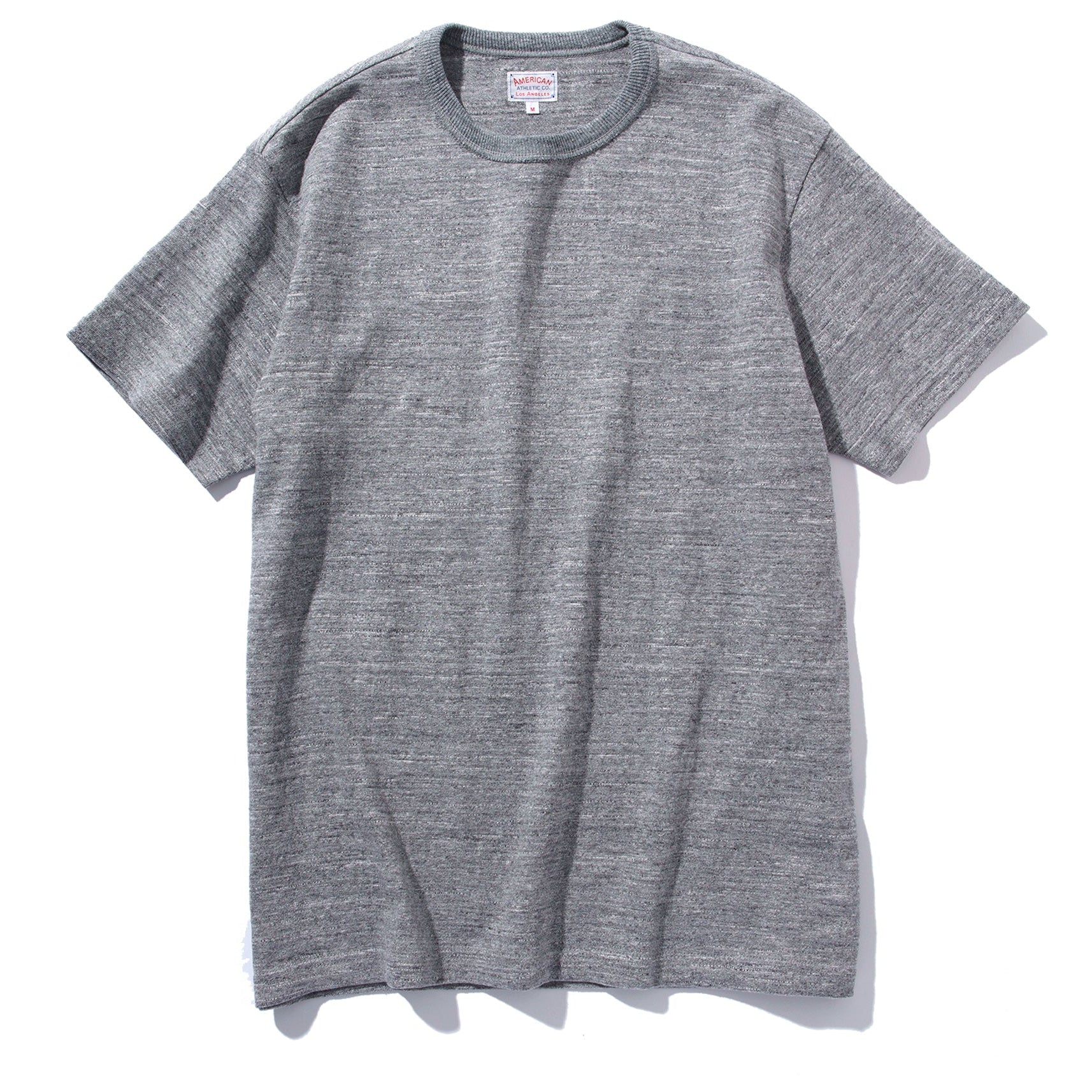 ATHLETIC T-SHIRT / LOOP-WHEEL - GREY