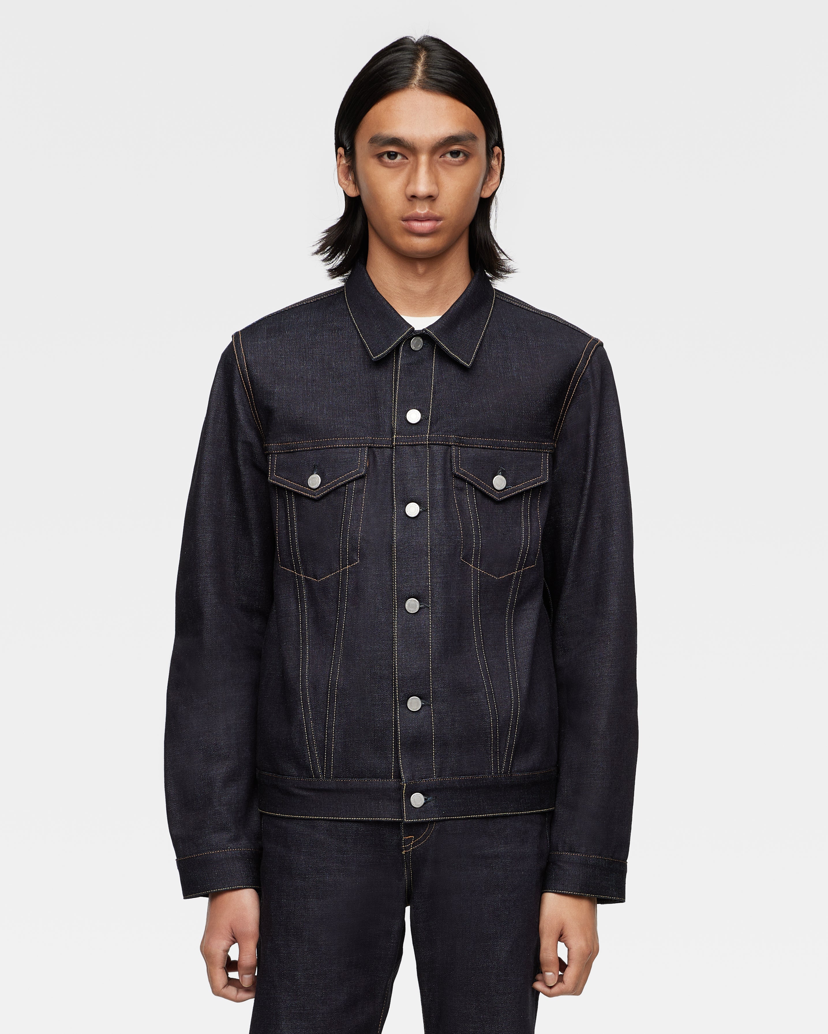 MMGJ0003 #003 STANDARD DENIM JACKET 14.7oz - INDIGO