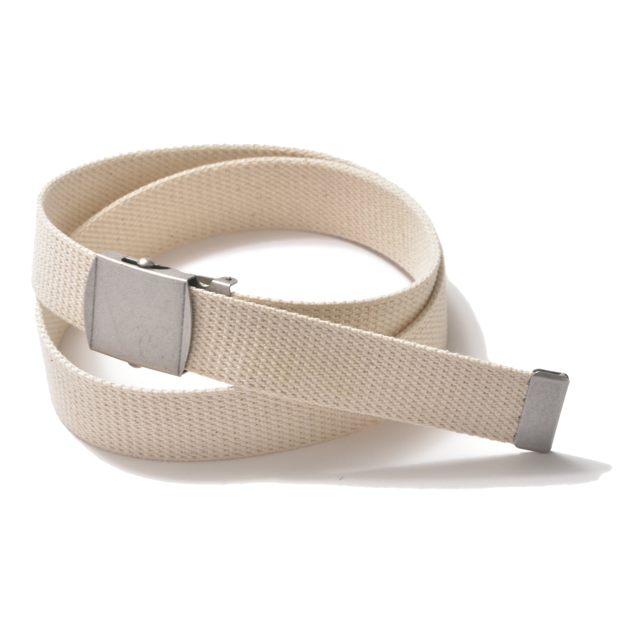 WHITE TROUSER UNIFORM BELT - WHITE