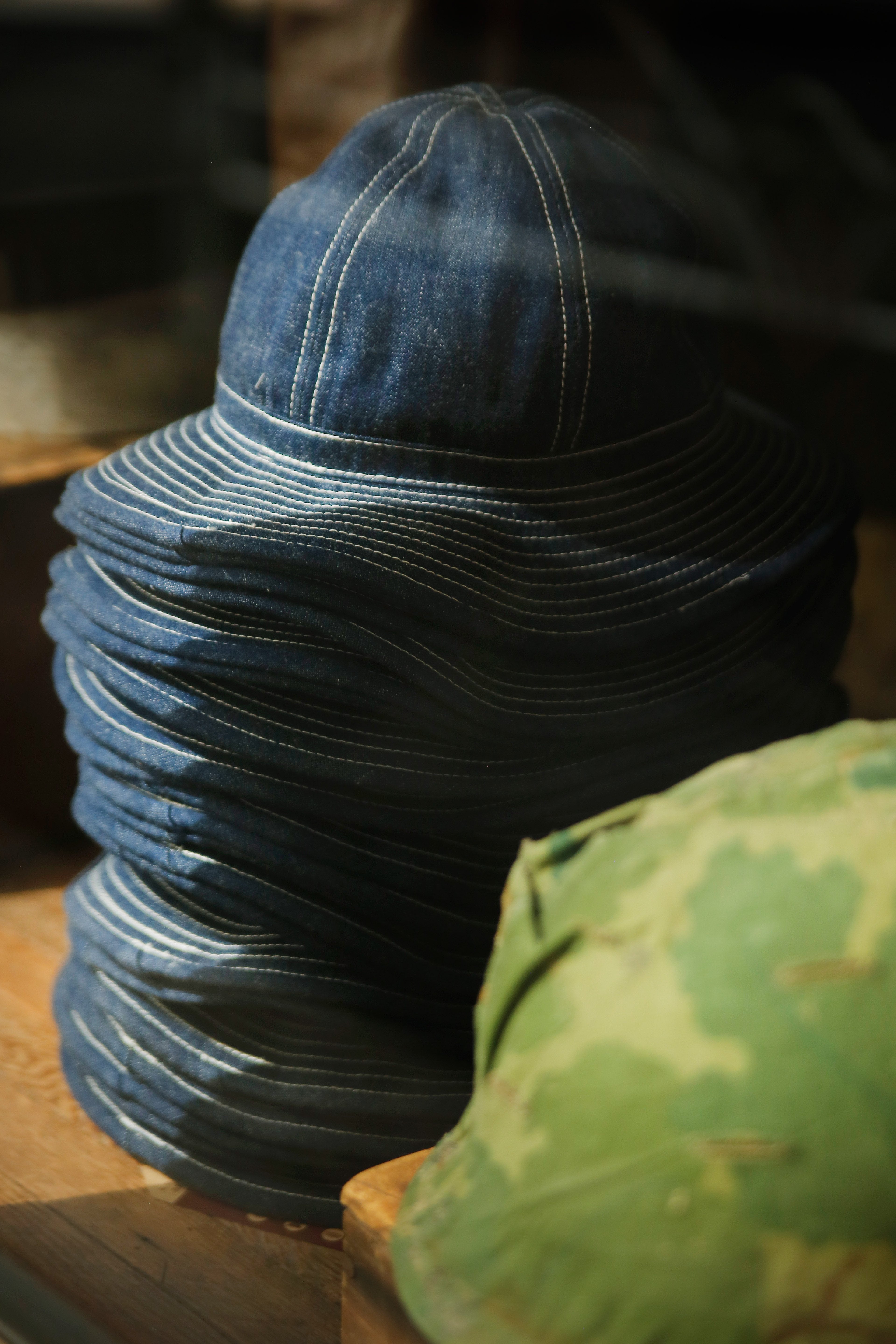 HAT WORKING DENIM BLUE - INDIGO