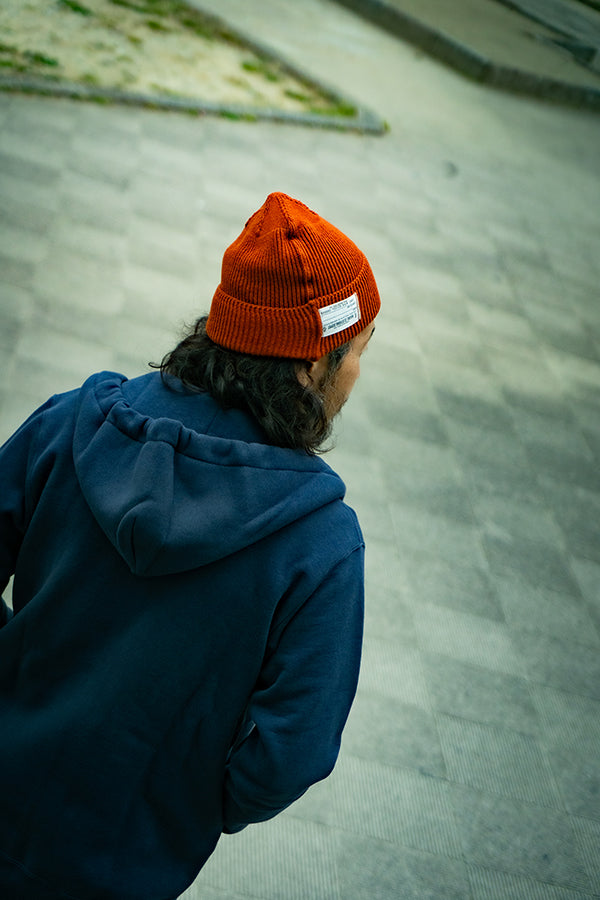 CIVILIAN WOOL WATCH CAP - ORANGE