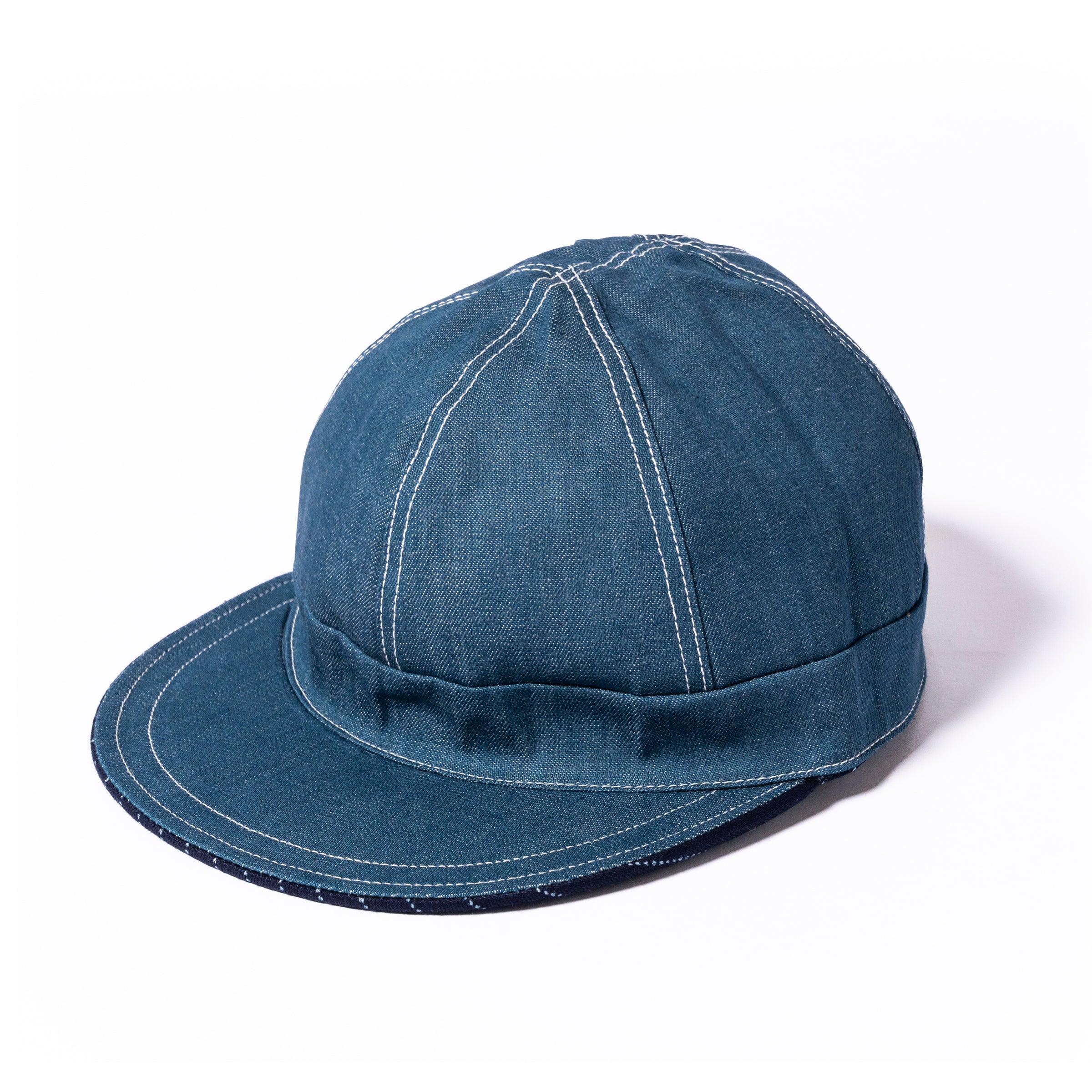 WABASH REVERSIBLE WORK CAP - INDIGO